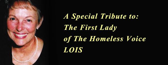 The First Lady of The Homeless Voice