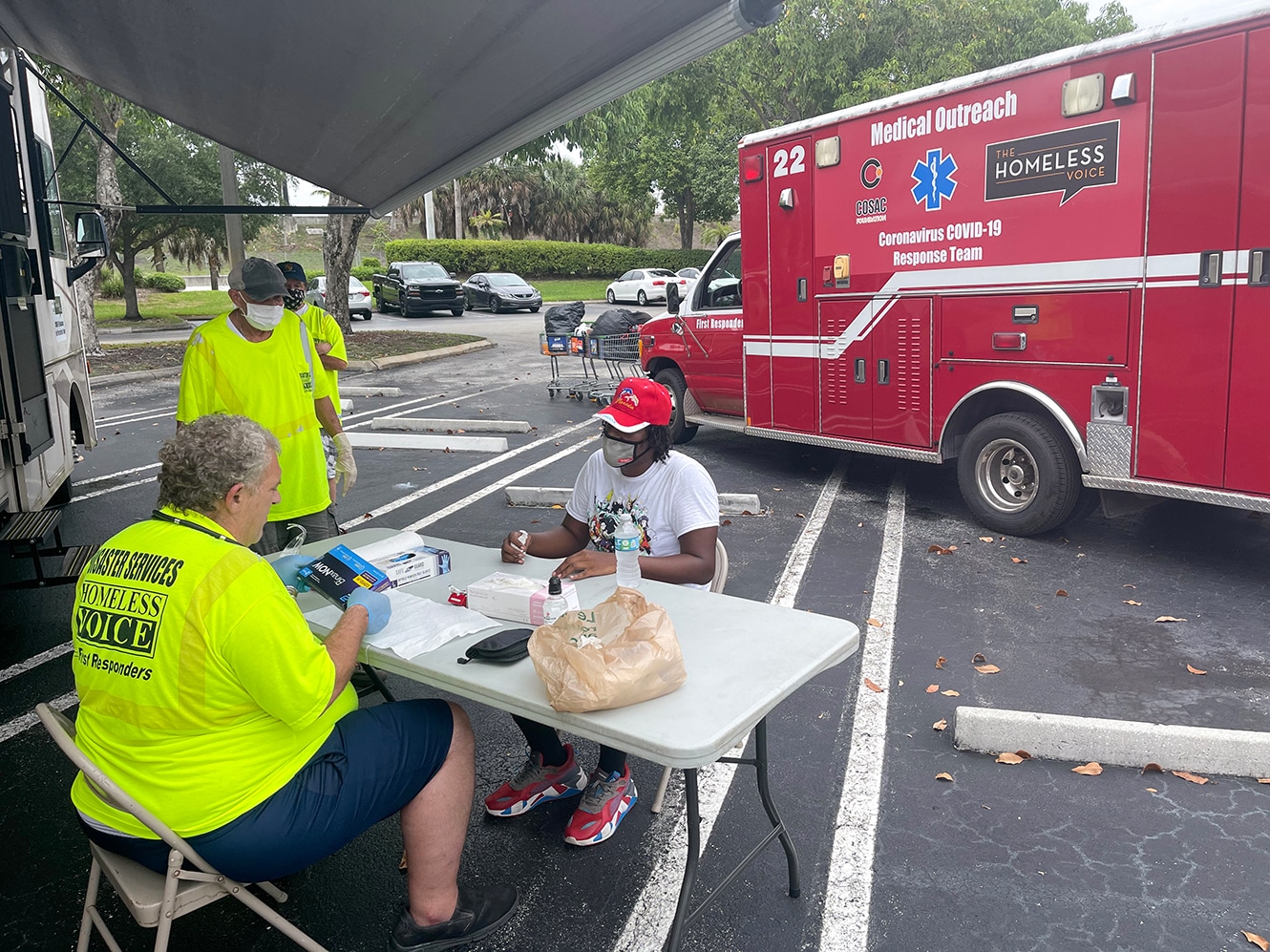 COSAC Foundation Continues to Help the Homeless by Distributing Vaccines
